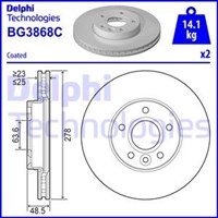 ON FREN DISKI TAKIM FOCUS II - C - MAX I - II - VOLVO S40 II - C30 - V40