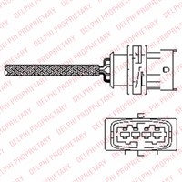 OKSIJEN SENSORU ( KONUM 1 ) OPEL ASTRA G 98 - 09 - ASTRA H 2006 ( Z1.6XEP - Z1.4XE ) 