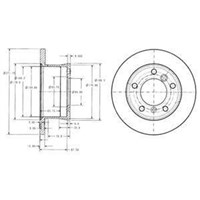 ARKA FREN DISKI TAKIM LT35 - SPRINTER 96 - 06