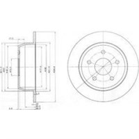 ARKA FREN DISKI TAKIM JEEP GRAND CHEROKEE II 99 - 05