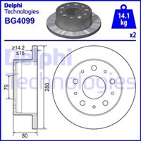 ARKA FREN DISKI TAKIM 280MM BOXER III - JUMPER III - DUCATO III 2006 - 