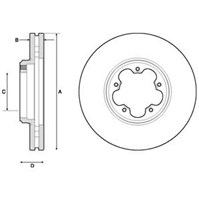 ON FREN DISKI ADET ONDEN CEKER - TEK TEKER 288MM ) CUSTOM - V363 2012>