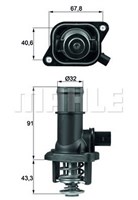 TERMOSTAT GOLF4 - BORA - A3 - TOLEDO BFQ 1.6 01 - 04