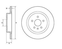 ARKA FREN DISKI TAKIM 288MM OPEL ASTRA K 2015>