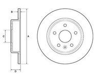 ARKA FREN DISKI TAKIM 264MM OPEL ASTRA K 2015>