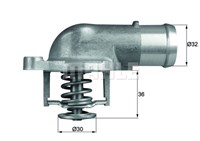 TERMOSTAT 87°C T5 - TOUAREG AXD - AXE - BAC 2.5 TDI 04 - 10