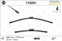 ON SILECEK SUPURGESI TAKIM [600 - 475MM] GOLF6 - JETTA - PASSAT 2010 - 