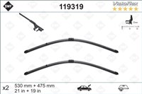 ON SILECEK SUPURGESI TAKIM 530 - 475MM MAZDA 3 - BORA - GOLF IV - POLO 9N 2003>2012