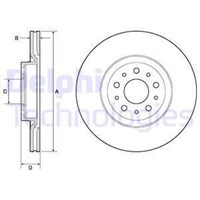 ON FREN DISK TAKIM FIAT EGEA - DOBLO - PRACTICO 2010>OPEL COMBO - ALFA 147 - 156 - 164