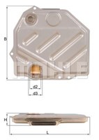 OTOMATIK SANZIMAN FILTRESI MERCEDES W124 - W210