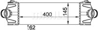 TURBO RADYATORU INTERCOOLER 2.2 - 2.4 V347